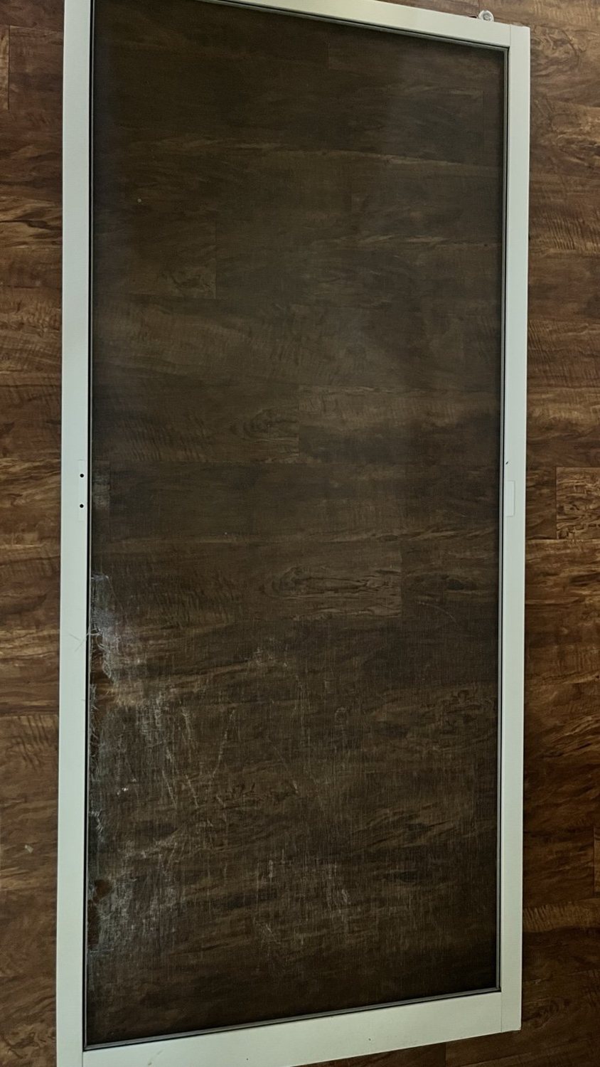 Before: Screen Panel Rescreening